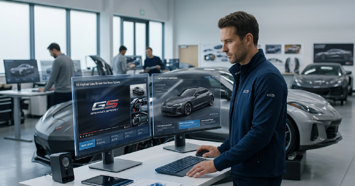 Grand Sport GS Playbook Video Reveals New Dealer Options