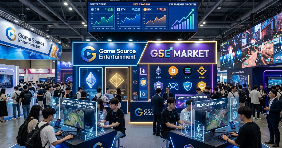 ตลาด GSE เปิดประตูรับ Crypto สร้างมาตรฐานใหม่วงการเกมเอเชีย