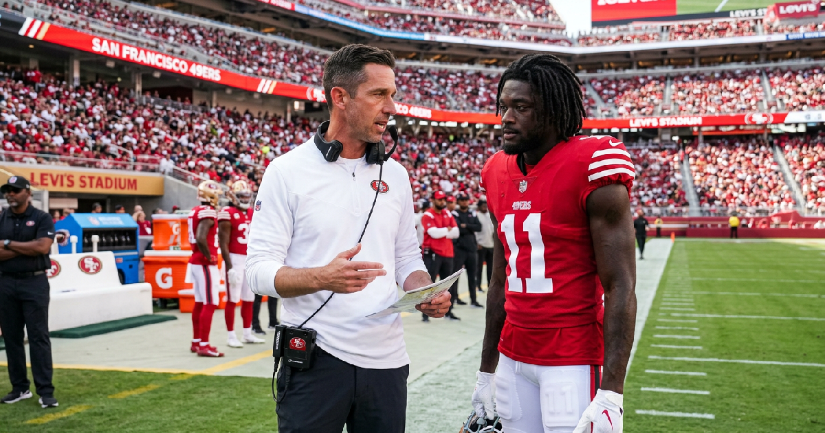 Kyle Shanahan weighs Brandon Aiyuk trade as contract talks stall