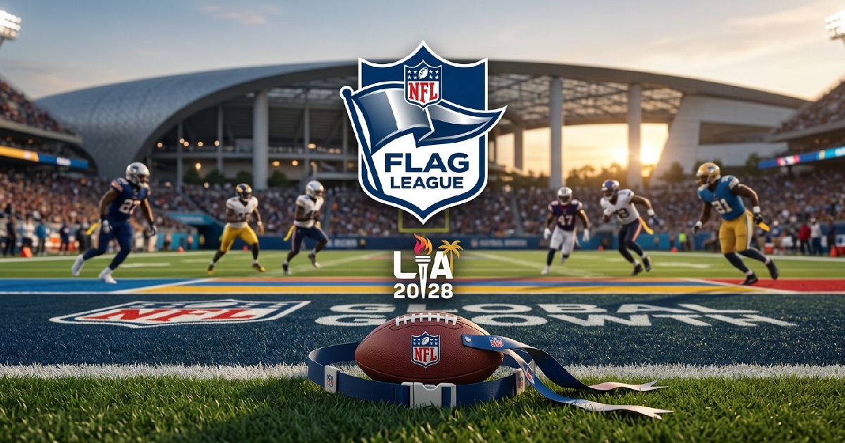 NFL launches professional flag football league for 2028