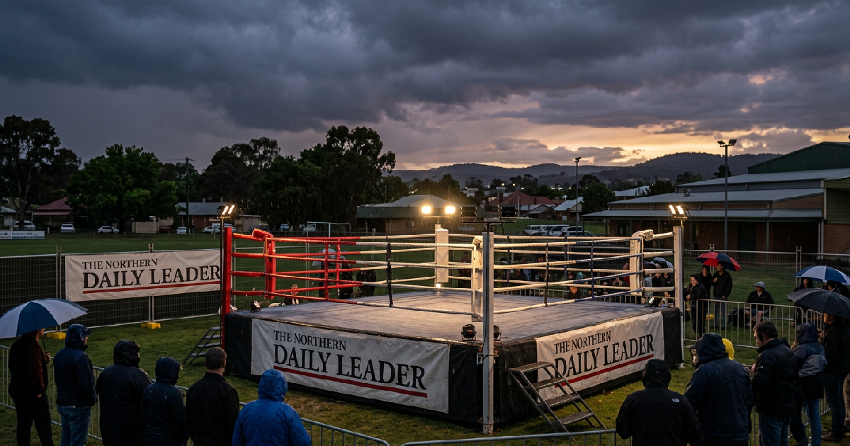 The Northern Daily Leader รายงานข่าวกีฬามวยและสภาพอากาศแทมเวิร์ธ