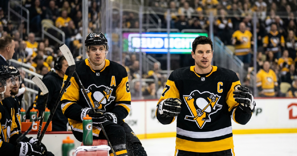 Penguins Malkin out and Crosby questionable for crucial game
