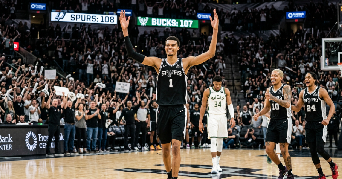 샌안토니오 스퍼스 밀워키 벅스 꺾고 대이변 승리 기록