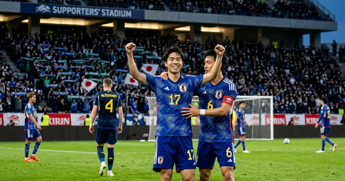 타나카 결승골 일본 스코틀랜드 1-0 제압