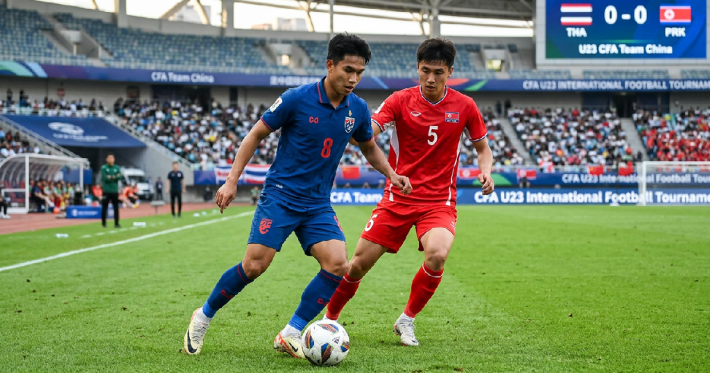 Thailand faces North Korea test in CFA Team China 2026 tournament