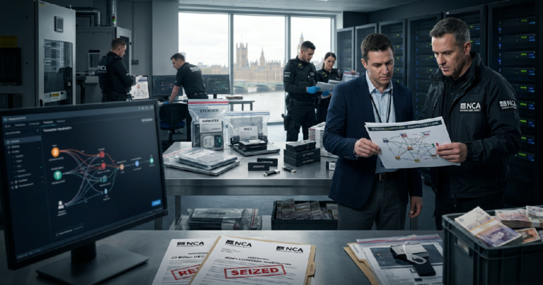 영국 200억 달러 규모 암호화폐 세탁망 적발 가란텍스 제재 하달