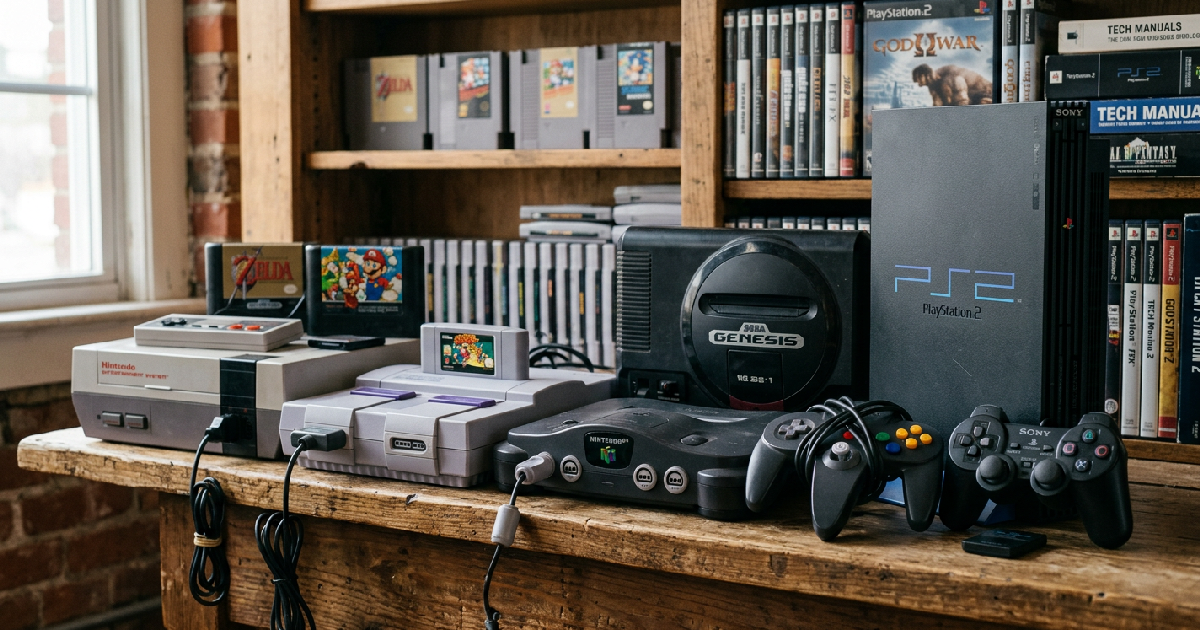 Comic Book Resources จัดอันดับ 10 คอนโซลเกมย้อนยุคดีที่สุดตลอดกาล
