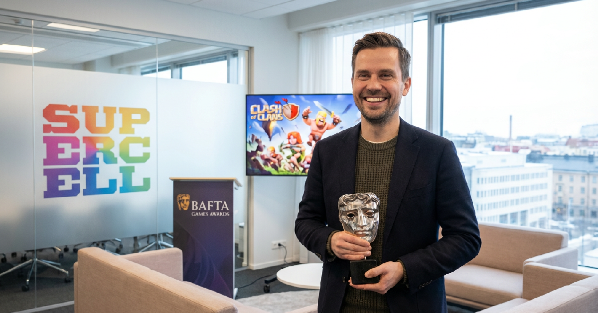 슈퍼셀 CEO 일카 파나넨, BAFTA 펠로우십 수상자로 선정되며 공로 인정받아