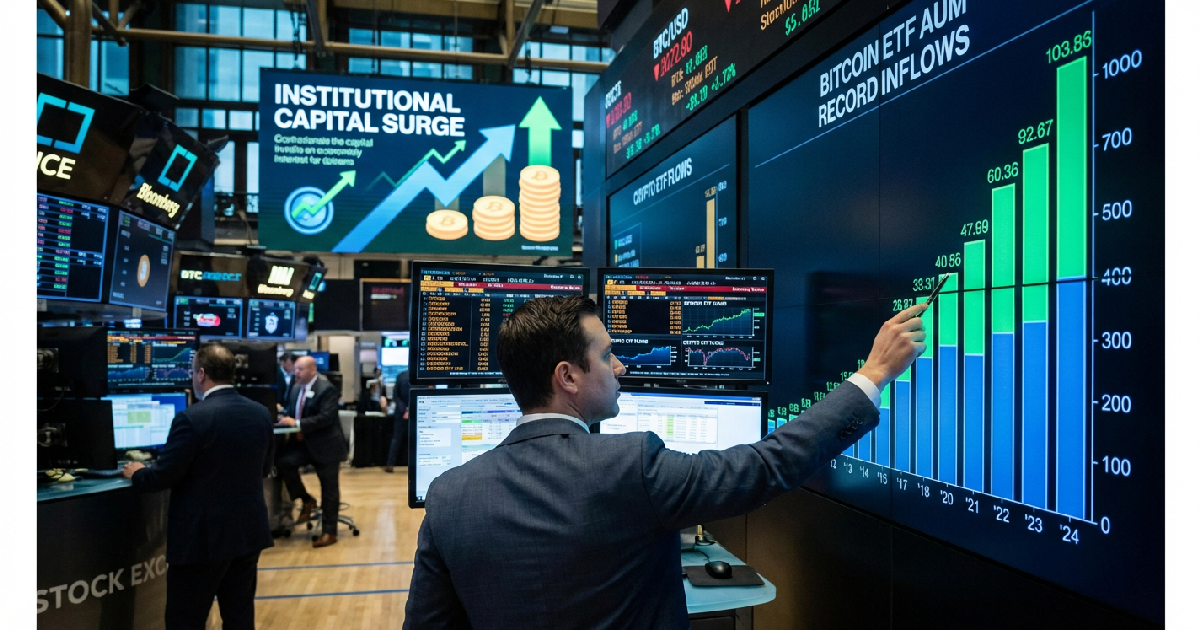 Bitcoin ETFs See Major Inflows as Assets Under Management Scale Significant Highs