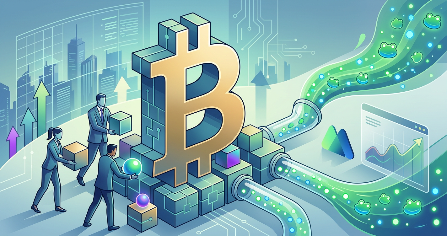 Bitcoin รักษาระดับความแข็งแกร่งท่ามกลางแรงซื้อสะสมจากสถาบันและกระแส Pepeto บน MEXC