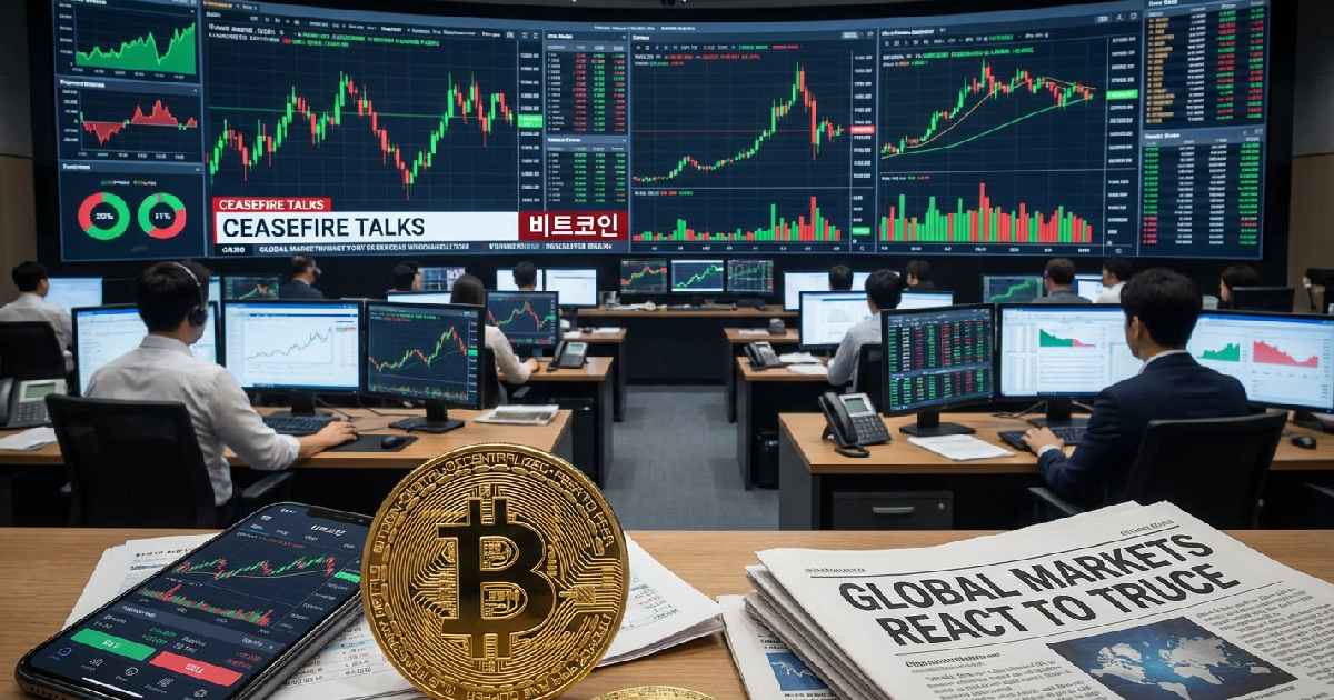 비트코인 주요 저항선 탈환, 휴전 협상 소식과 숏 스퀴즈에 투심 회복