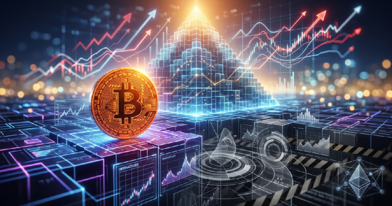 Bitcoin Holds Steady as Stocks Hit Record, But Options Market Remains Cautious
