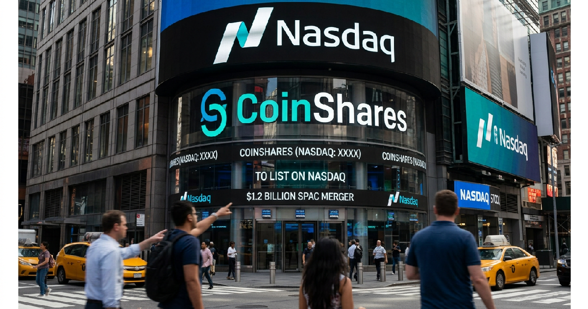 CoinShares to list on Nasdaq after 1.2 billion SPAC deal