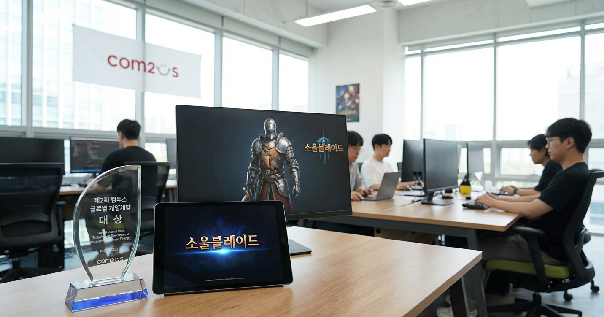 컴투스 글로벌 게임개발 공모전 성료, '소울블레이드' 대상에 선정