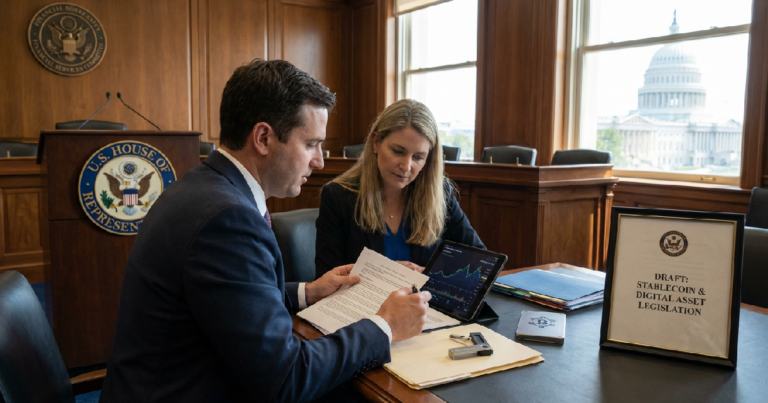 เลื่อนเปิดกฎหมายคริปโตหลังหารือดีลใหม่ Stablecoin Yield