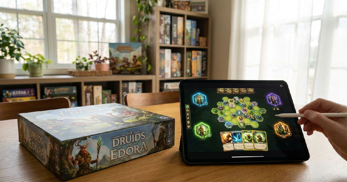 The Druids of Edora digital review assesses tabletop port