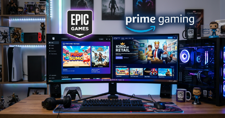 Epic Games và Amazon tặng loạt game miễn phí mới trong tháng này