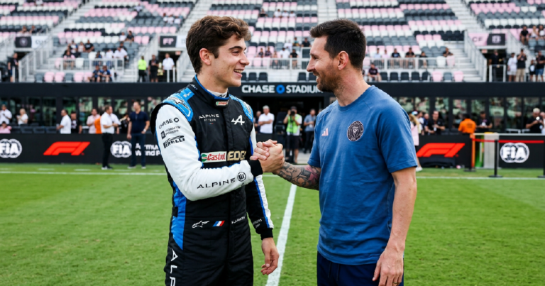 Franco Colapinto tiết lộ về khoảnh khắc đầy cảm xúc với Lionel Messi tại Miami GP
