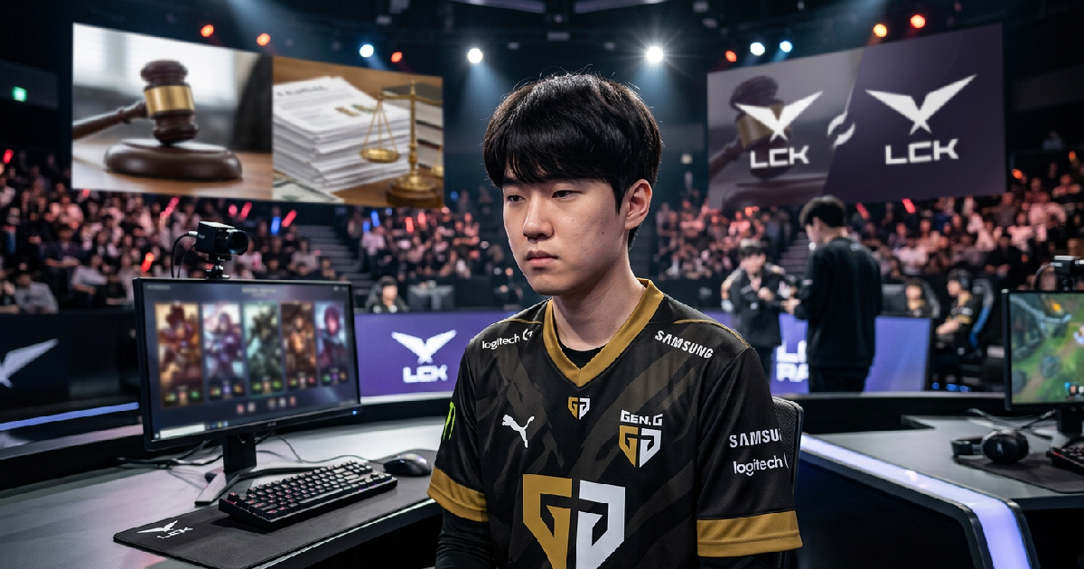 Gen.G star Ruler faces tax probe as LCK weighs discipline