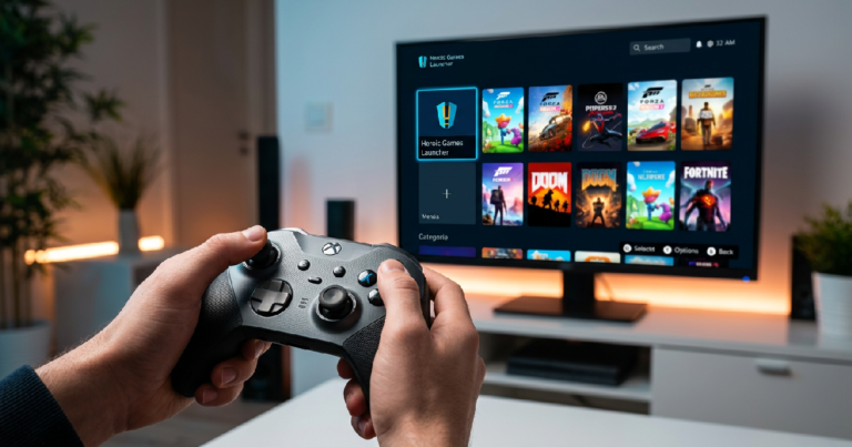Heroic Games Launcher ra mắt giao diện toàn màn hình chuẩn console