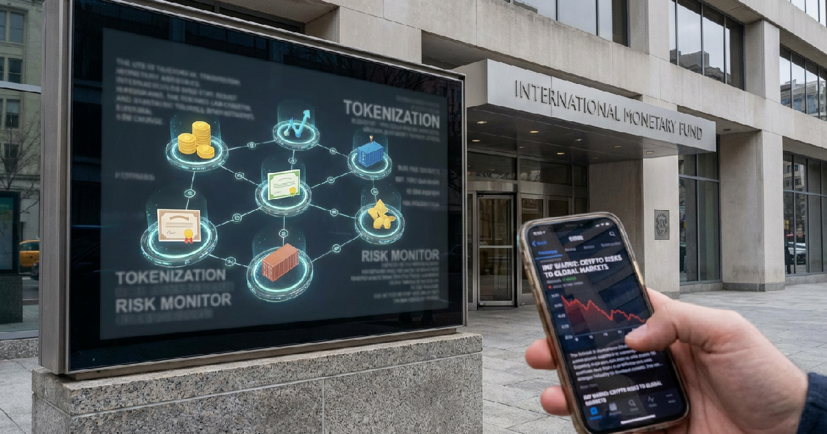 IMF warns tokenization brings crypto risks to global markets