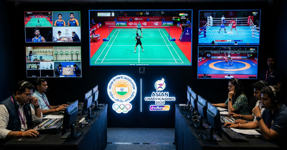 เจาะลึกทัพนักกีฬาอินเดียลุยศึก Asian Championships และรายการระดับโลกในหลายประเภทกีฬา