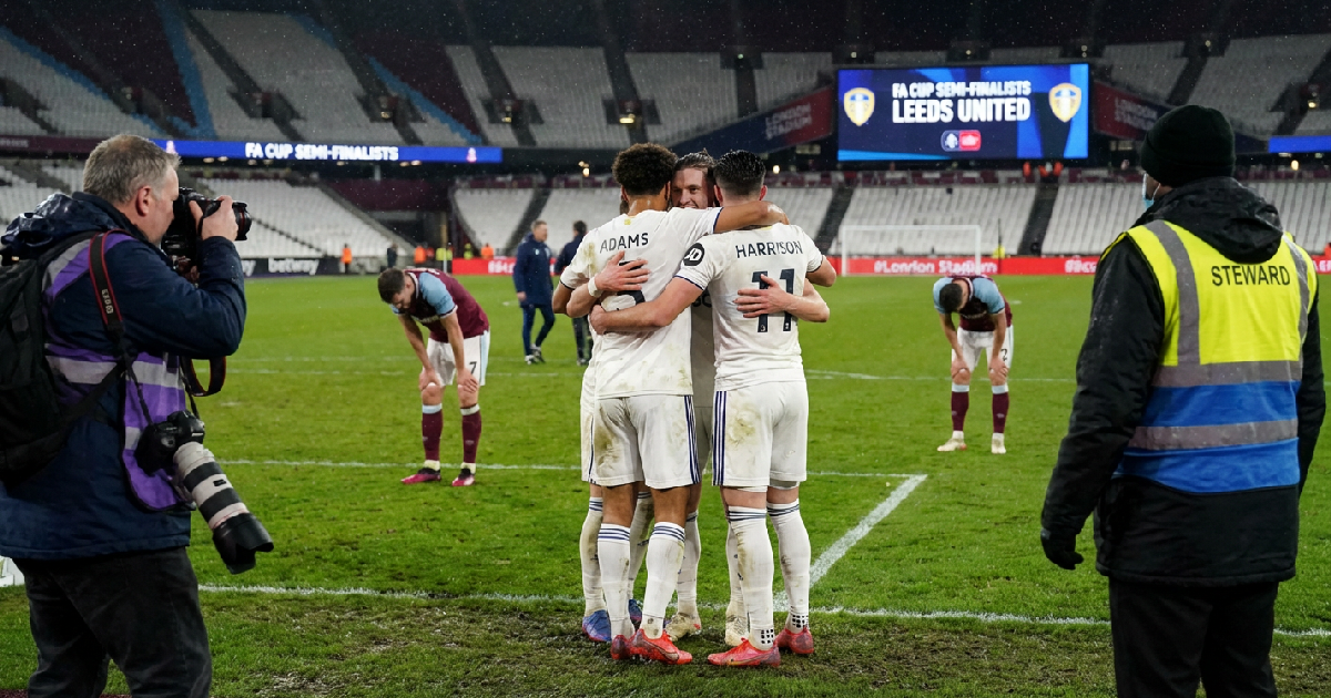 Leeds United vào bán kết FA Cup sau loạt luân lưu tại West Ham