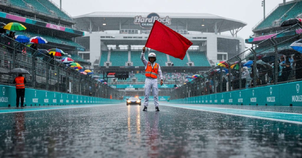 US Safety Protocols Could Force Delays at Miami F1 Grand Prix Amid Storm Forecasts