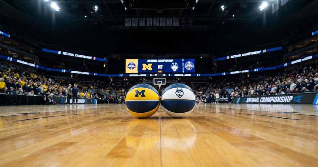 Michigan faces UConn for national championship title