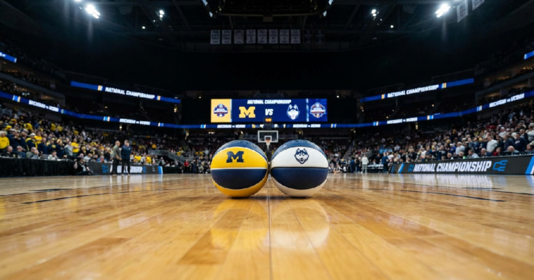 Michigan faces UConn for national championship title