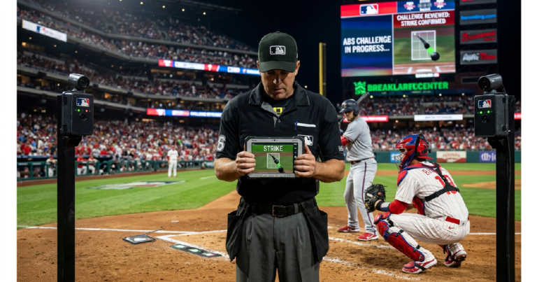 MLB เริ่มใช้ระบบ ABS Challenge ทีละก้าวเพื่อความแม่นยำในการตัดสิน