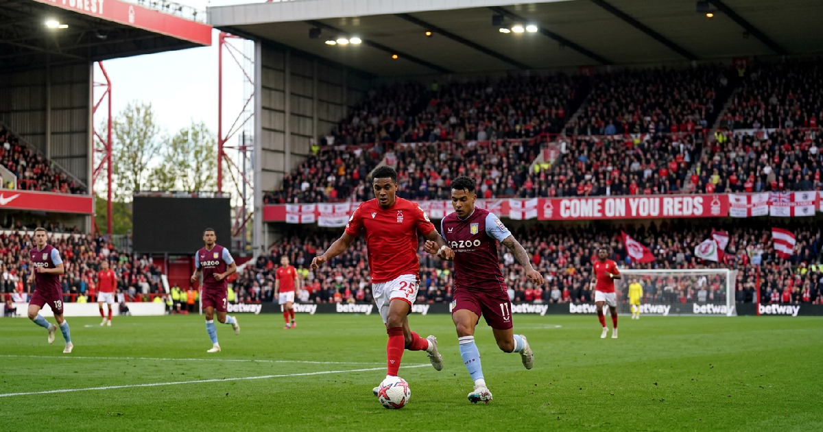 น็อตติงแฮม ฟอเรสต์ ฮึดสู้ในรังเหย้า ยื้อแต้มล้ำค่าจาก แอสตัน วิลล่า ในสมรภูมิหนีตาย