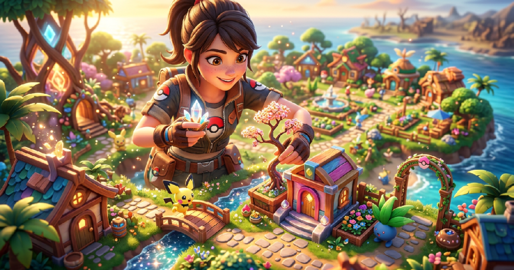 Why Pokemon Pokopia Players are Choosing to Stay in the First Area for Weeks