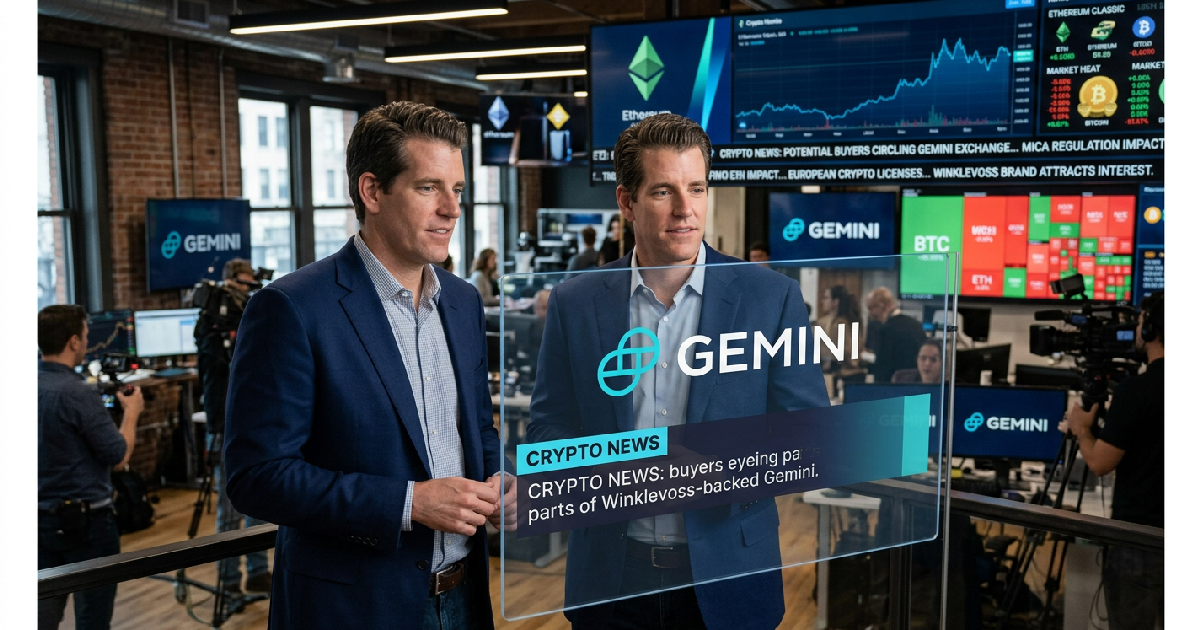 Buyers eye parts of Winklevoss-backed Gemini exchange