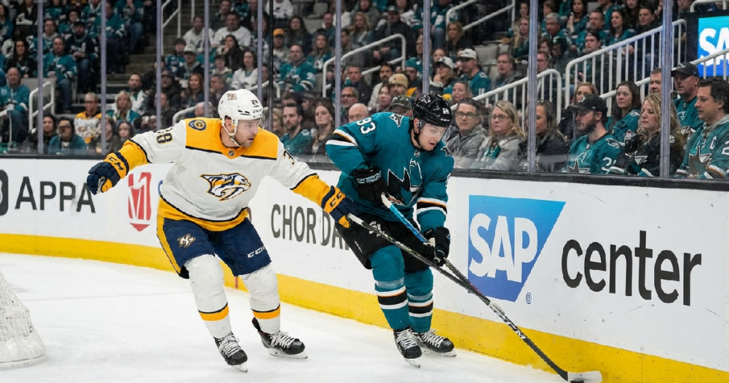 Nashville Predators face San Jose Sharks in April 4 clash