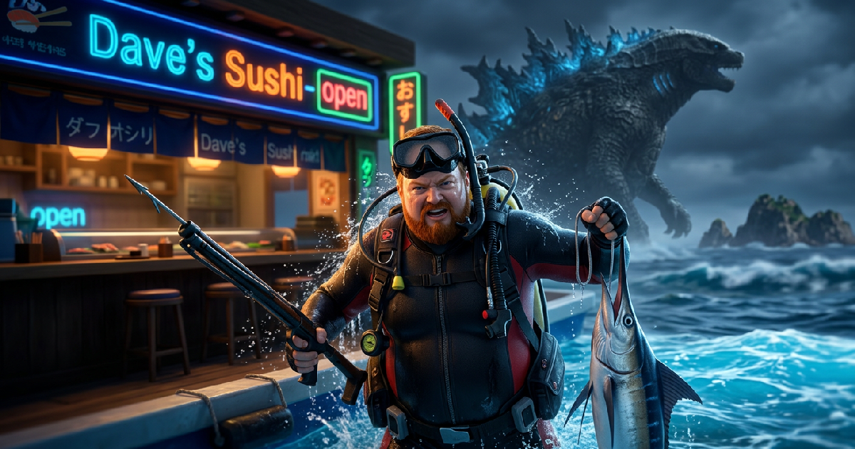 PS Plus 가입자 대상 데이브 더 다이버 고질라 DLC 무료 배포 개시