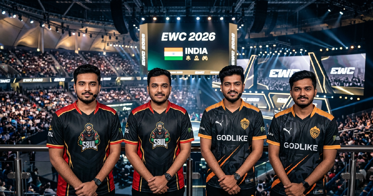 S8UL và GodLike đại diện Ấn Độ tham dự EWC 2026