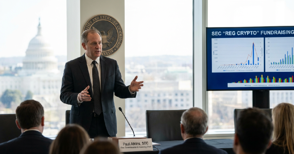SEC เตรียมคลอด Reg Crypto แก้ปมการระดมทุนตามแนวทาง Atkins
