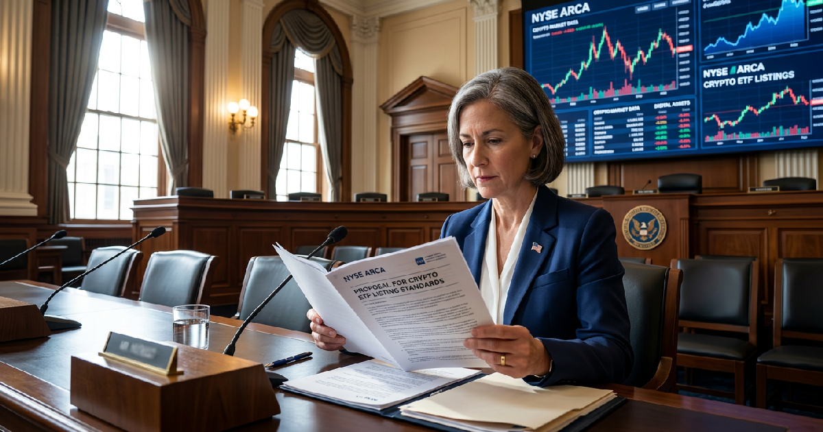 SEC เปิดรับฟังความเห็นข้อเสนอ NYSE Arca ปรับเกณฑ์จดทะเบียนคริปโต ETF ใหม่