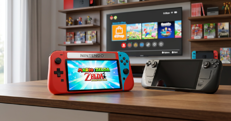 Nintendo sẵn sàng vượt mặt Valve khi Steam Deck 2 vắng bóng