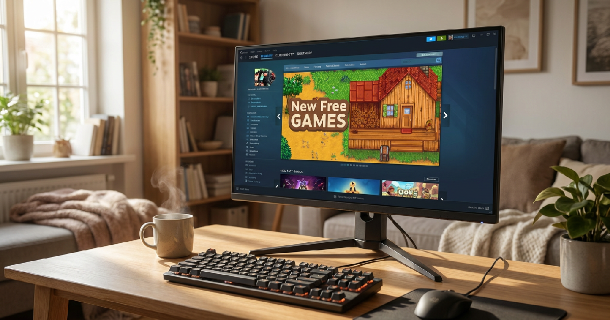 스팀 시뮬레이션 포함 신규 무료 게임 라인업 추가 소식