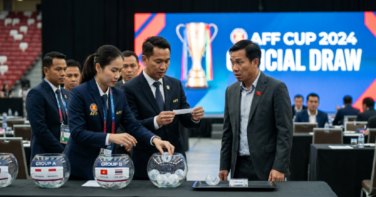 Tuyển Việt Nam tránh Thái Lan nhưng dễ vào bảng tử thần