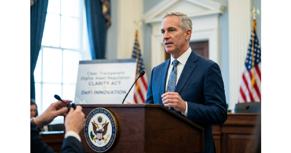 백악관 고문, 투명성 법안 내 DeFi 개발자 보호 조항 강력 지지... "혁신 유출 막아야"