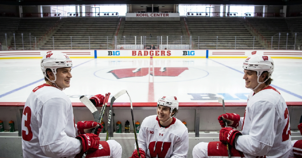 Wisconsin hockey touts success of three incoming freshmen