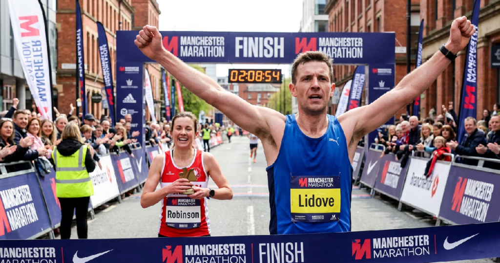 Yohan Lidove and Naomi Robinson Secure Manchester Marathon Victories