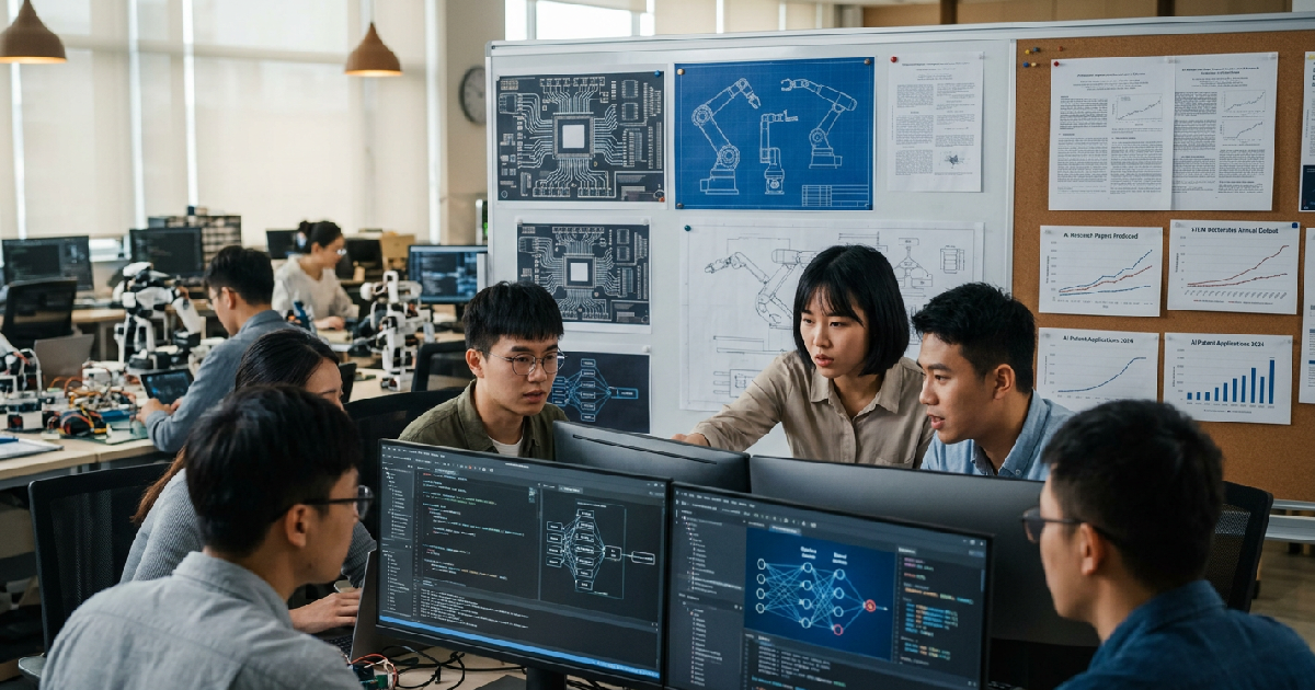 China's 3.57 million STEM graduates annually challenge US AI leadership