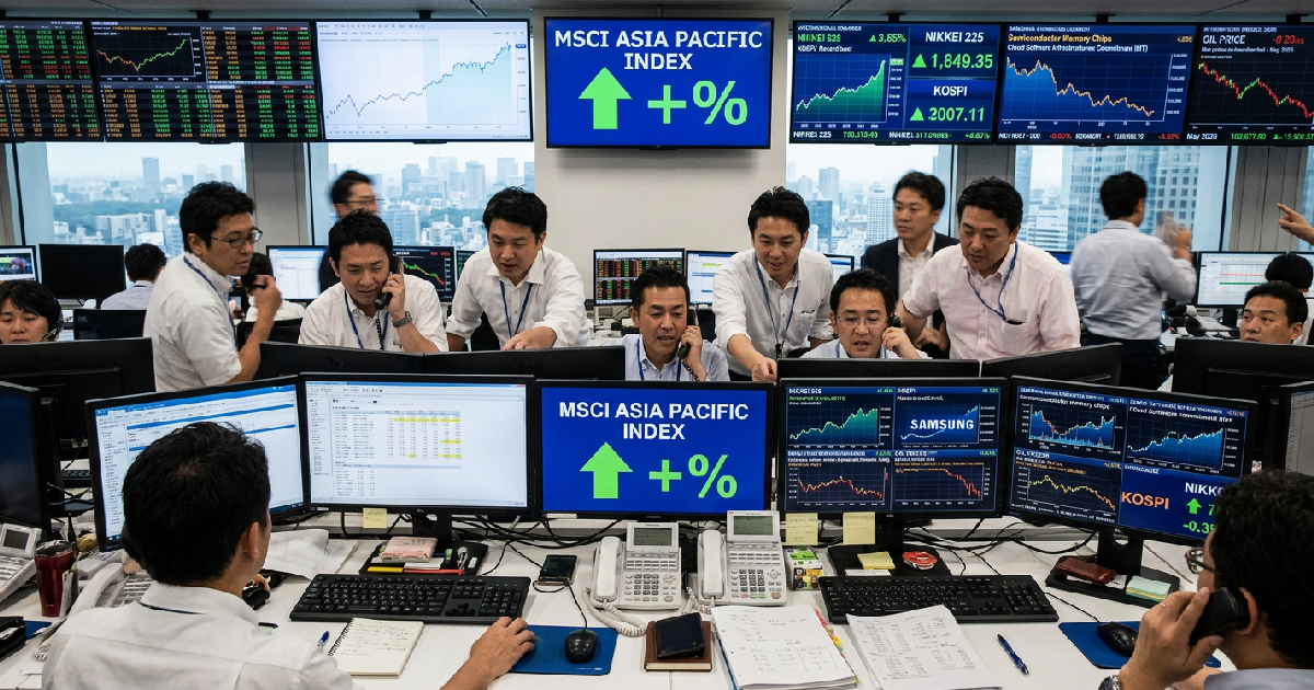MSCI Asia Pacific Index gains 1% as US and Iran near conflict pause