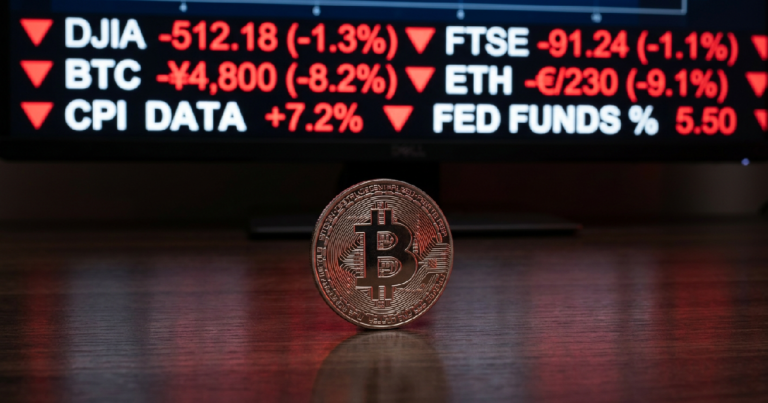 Bitcoin and Crypto Markets Reel as Inflation Fears Hit Global Investors
