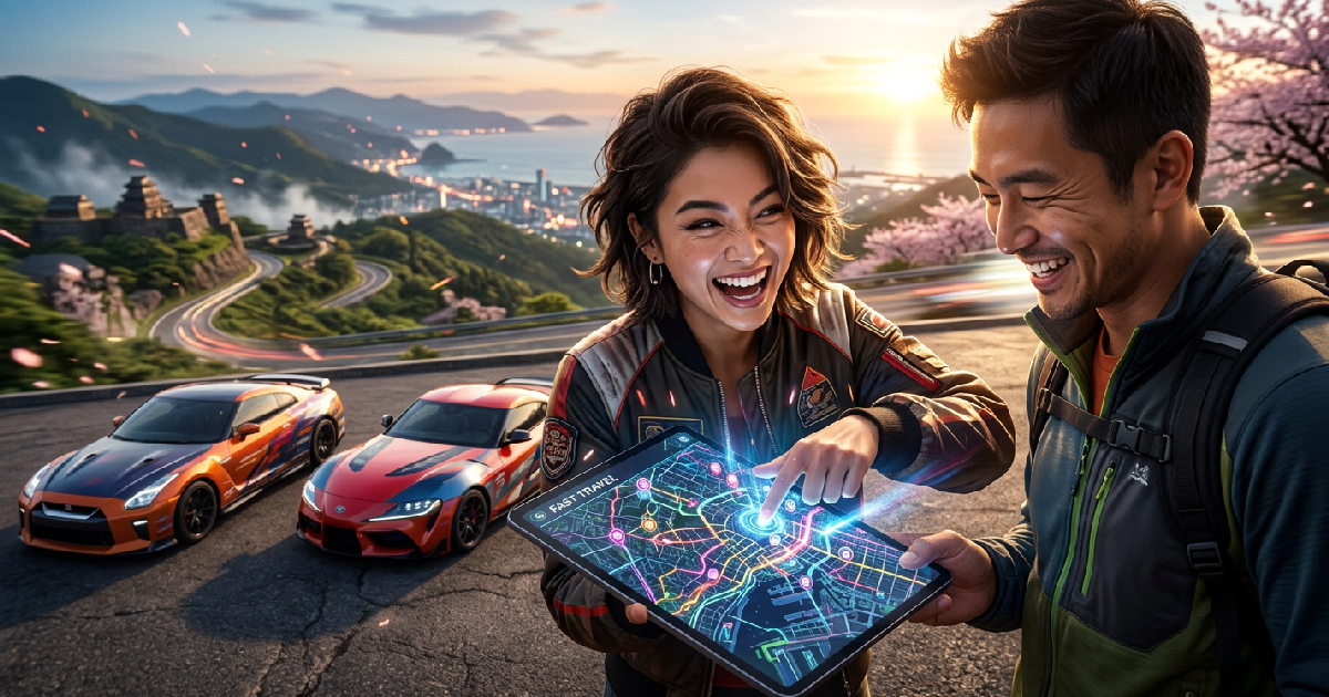 Cơ chế Fast Travel trong Forza Horizon 6: Cách di chuyển nhanh không tốn phí