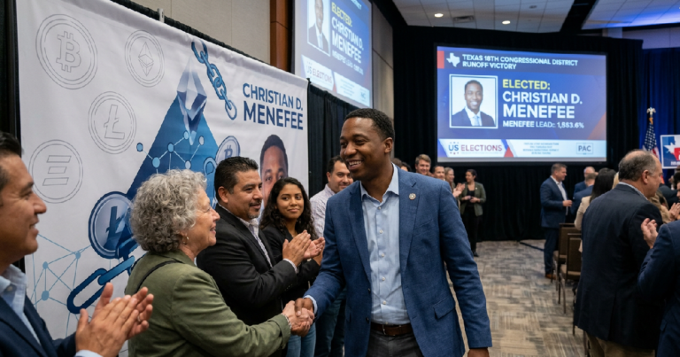 Christian D. Menefee unseats Al Green in Texas runoff following crypto PAC surge